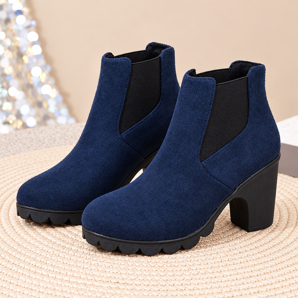 Chelsea Block Booties – VORTESA