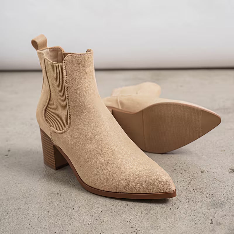 Suede Ankle Boots