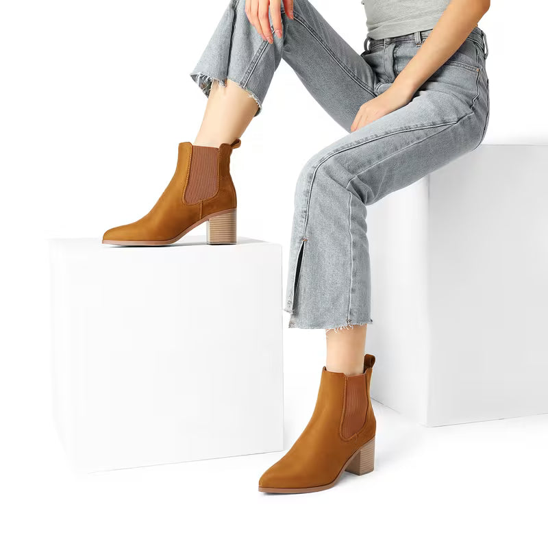 Suede Ankle Boots